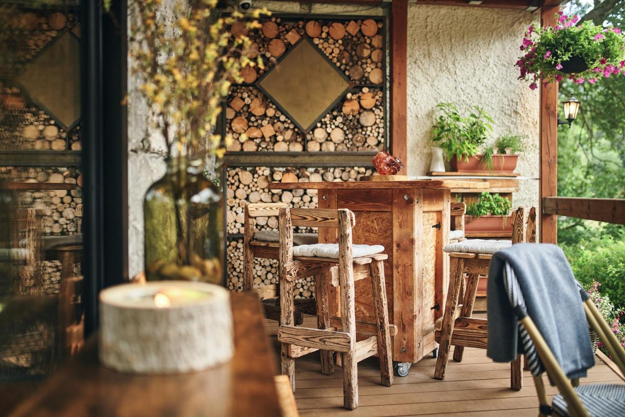 Pension & Restaurant Krakonos ハルラホフ エクステリア 写真