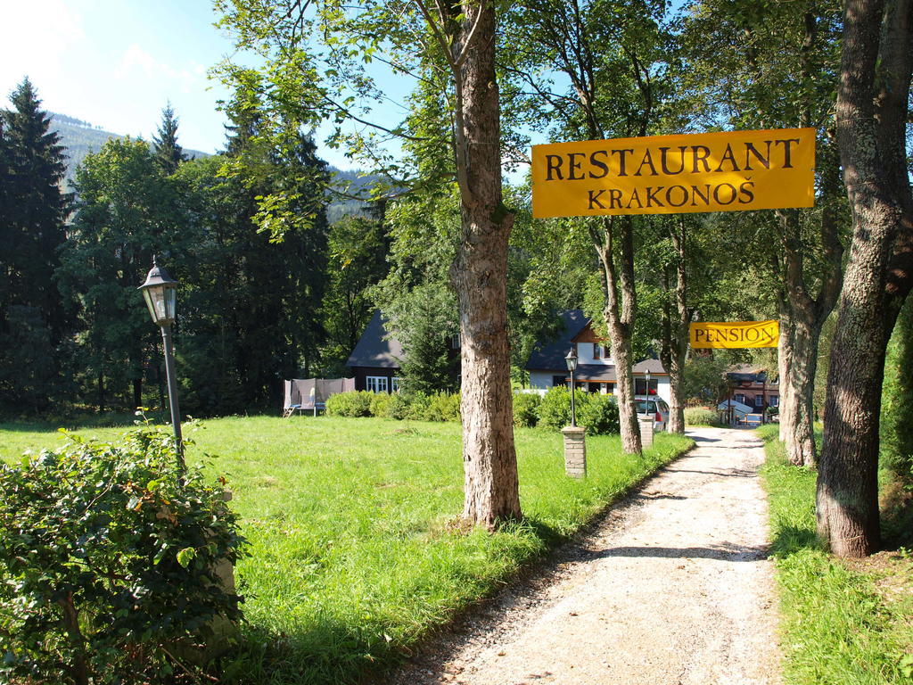 Pension & Restaurant Krakonos ハルラホフ エクステリア 写真